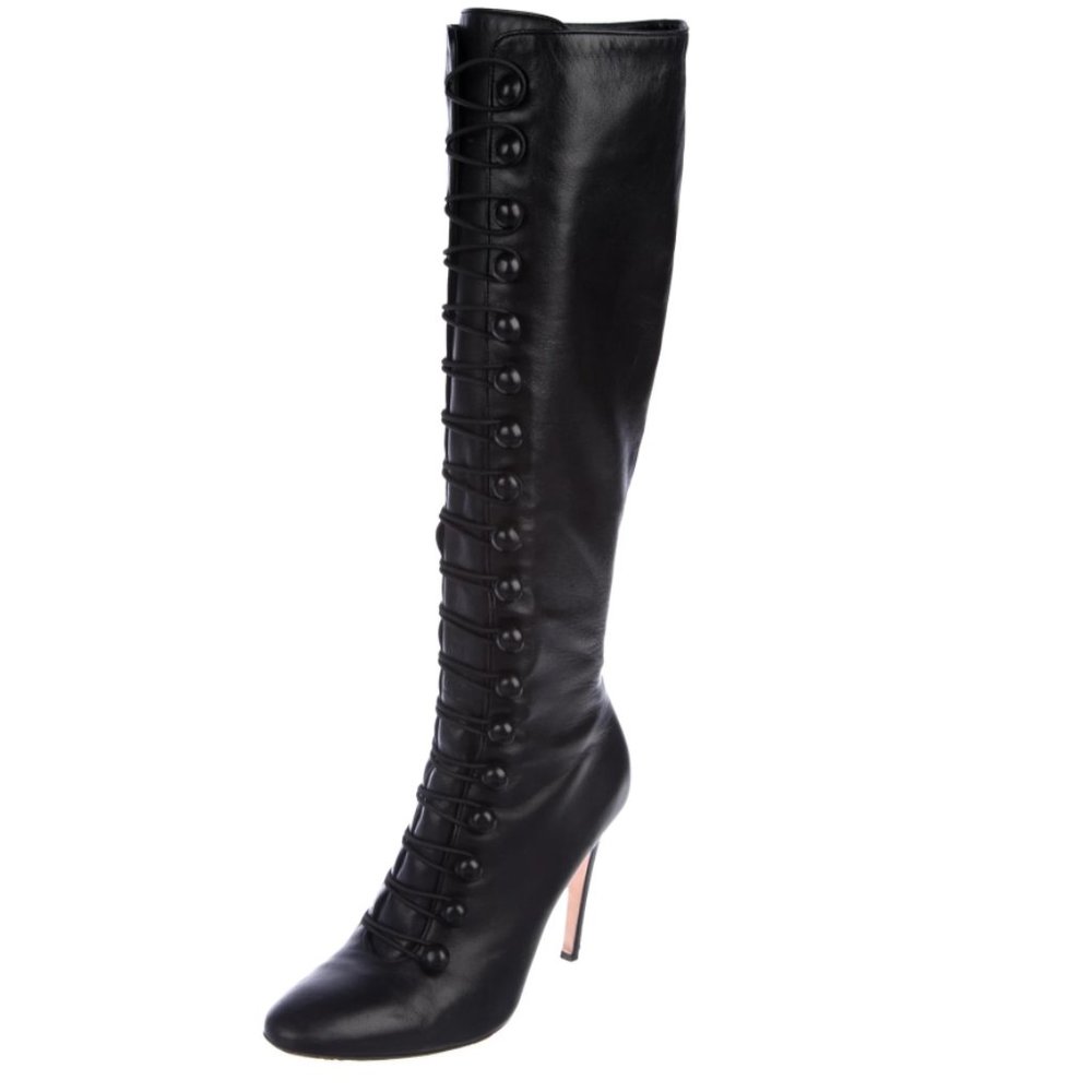 GIANVITO ROSSI Leather Knee-High Boots